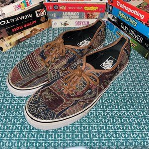 RARE Aztec Patterned Authentic Vans